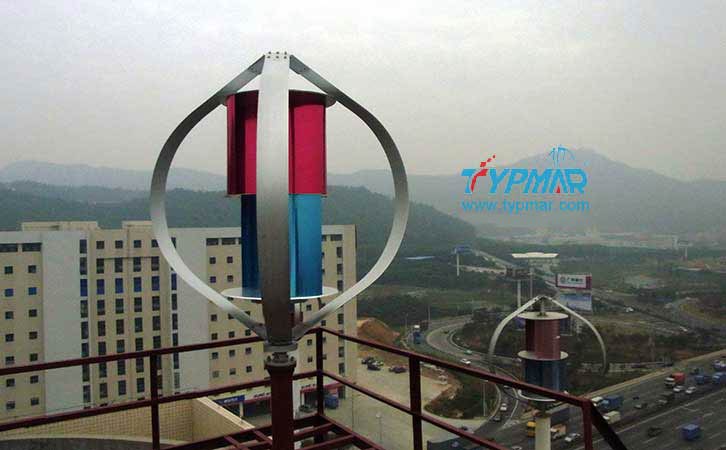 泰瑪科技深圳總部大樓 磁懸浮風(fēng)力發(fā)電機3000W