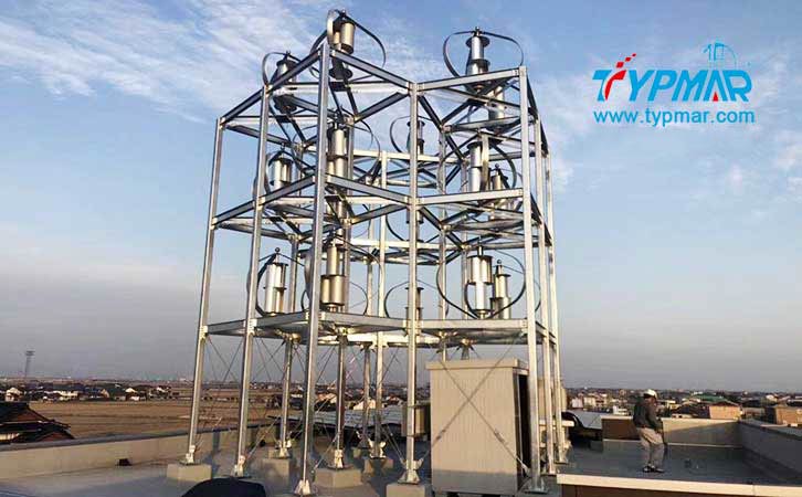 日本屋頂磁懸浮風(fēng)力發(fā)電機(jī)組