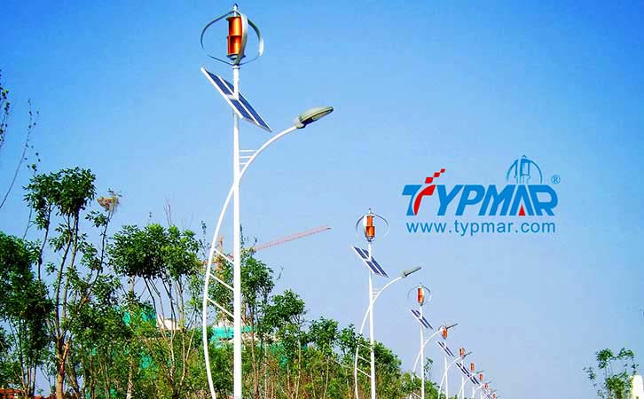 河北省秦皇島北戴河風光互補路燈工程