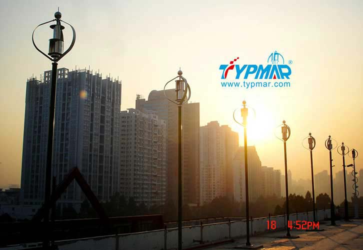 深圳下梅林汽修大樓發(fā)電廠工程 磁懸浮風力發(fā)電機